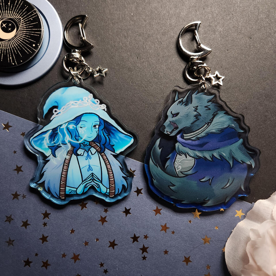 FS ER Ranni and Blaidd Charms