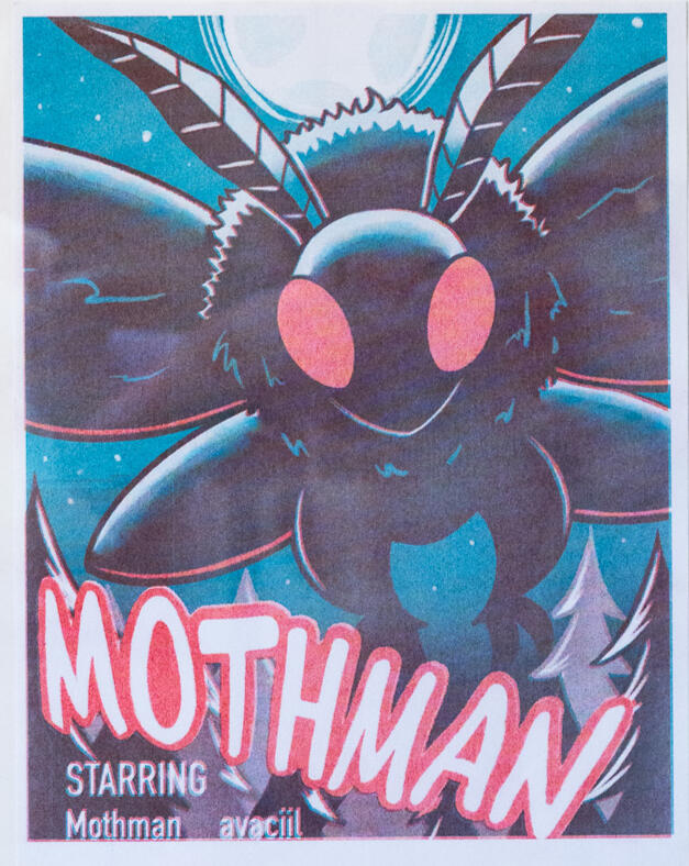 Original Mothman Riso