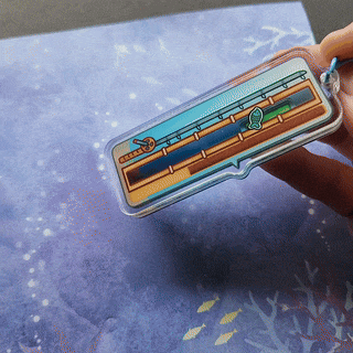 SV Fishing Shaker Charm
