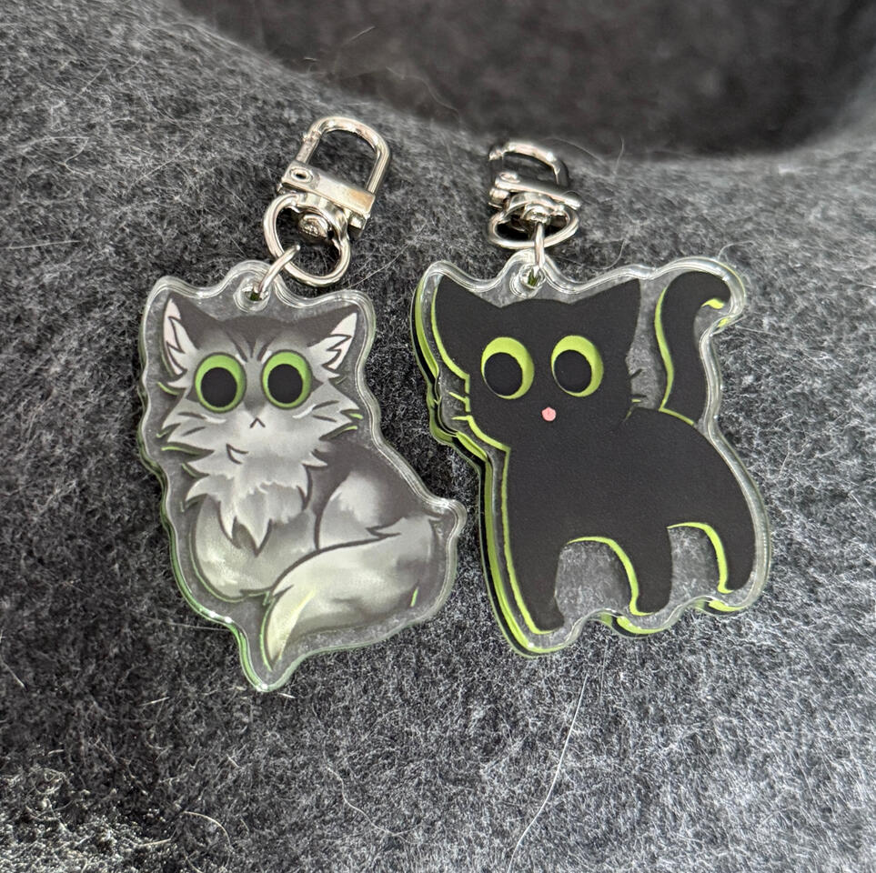 Original Misha and Eileen 3D Effect Charms